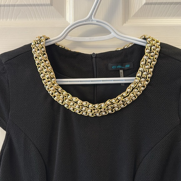 Holiday black dress - Picture 2 of 3